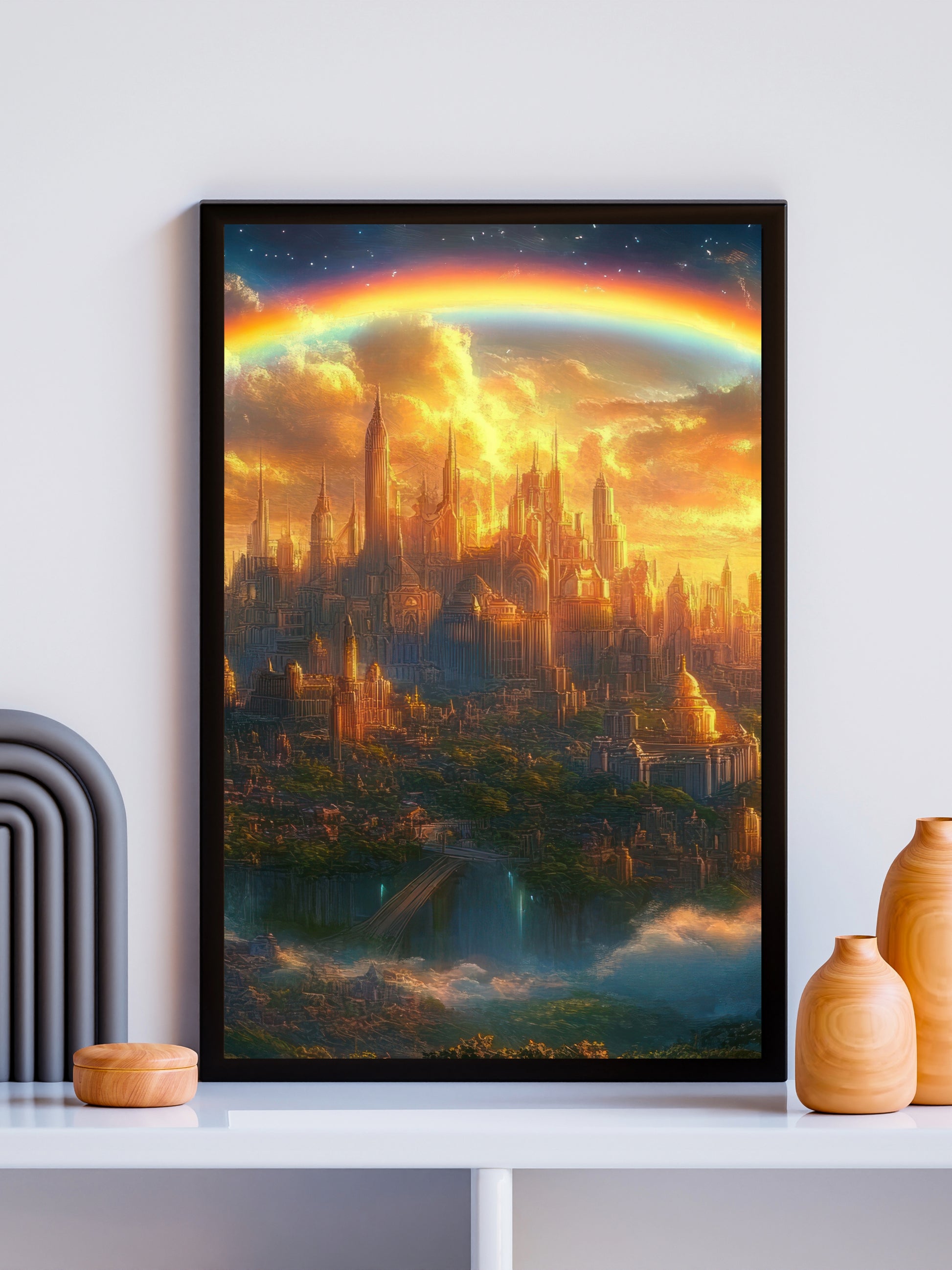 Enchanted Horizon Wall Art Frame 12x16
