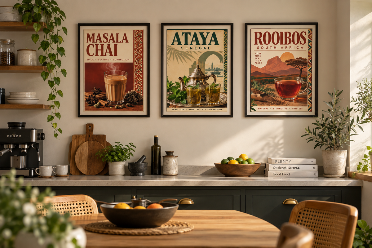 How to Choose Wall Art for a Kitchen Without Making It Look Too Themed