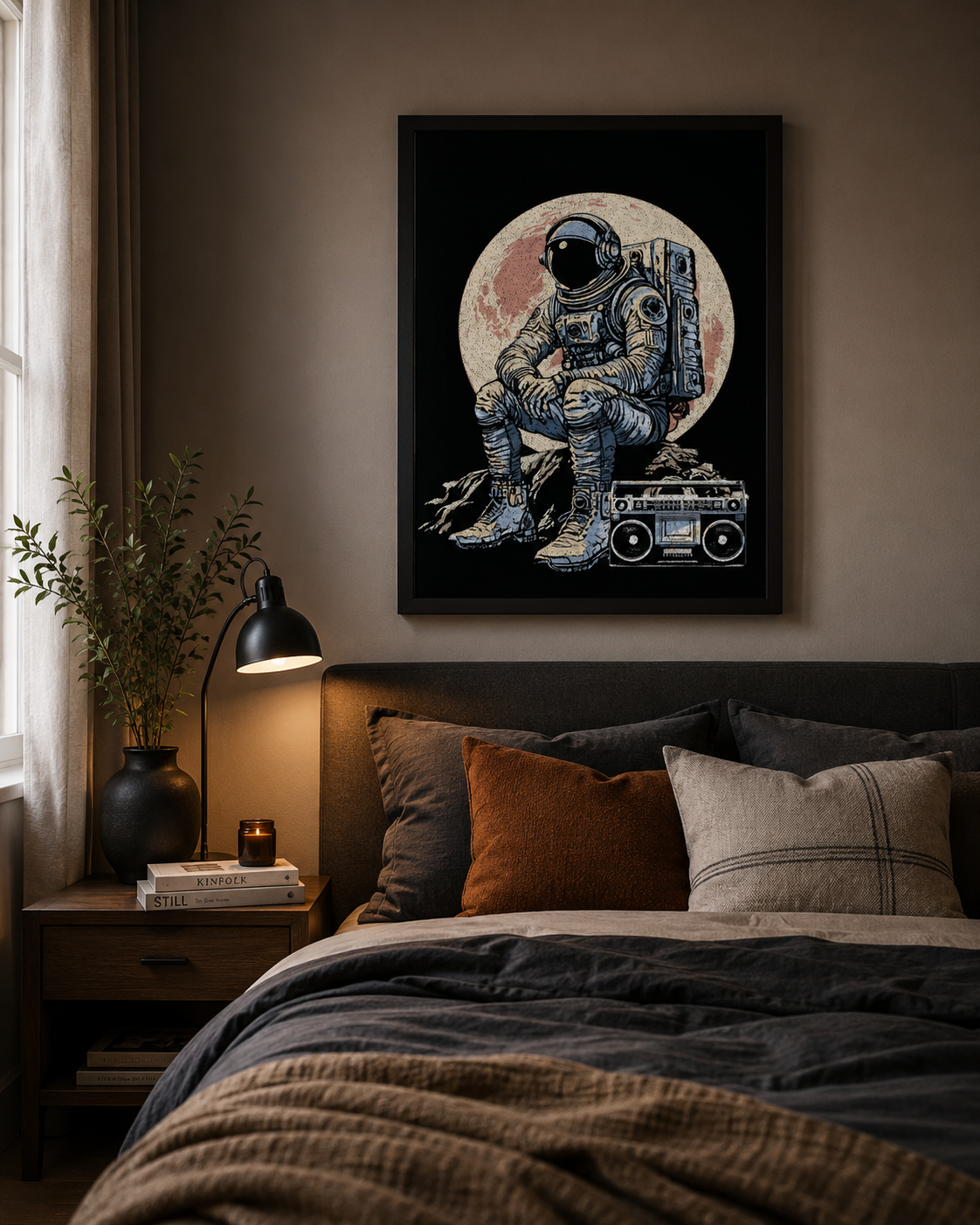 Cosmic Beats Wall Art Frame 12x16
