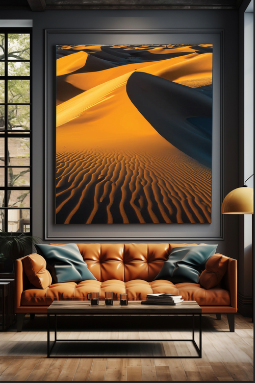 Arabian Sands Wall Art Frame 12x16