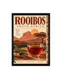 Rooibos South Africa Framed Wall Art | Tea Print 30 × 40 cm