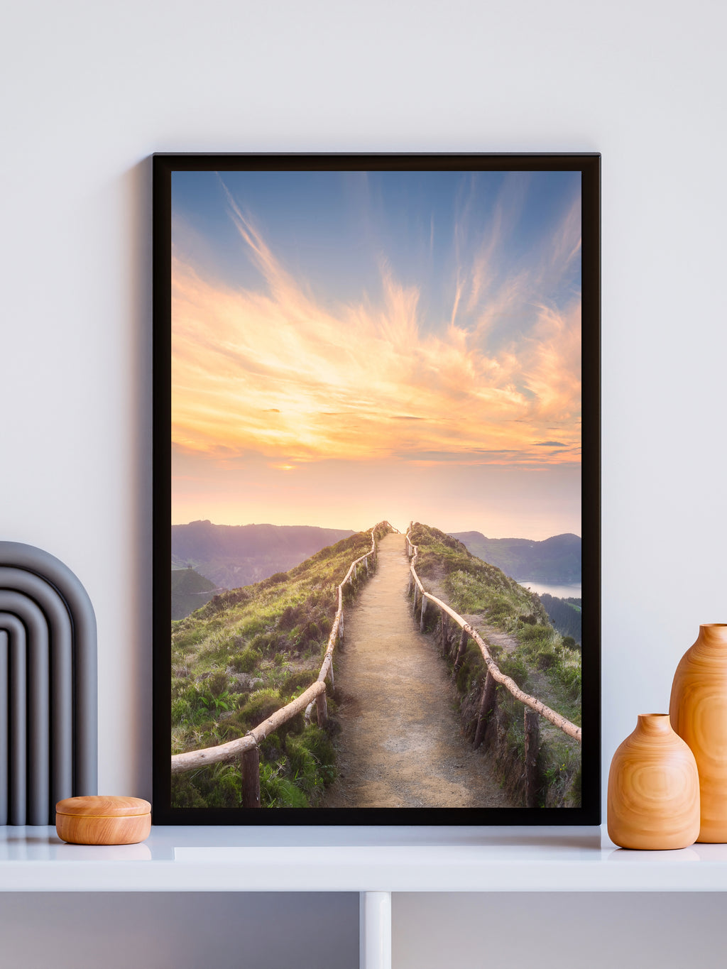 Pathway of light Wall Art Frame 12x16