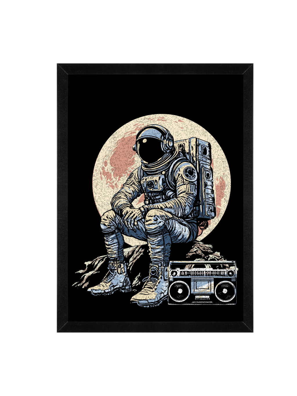 Cosmic Beats Wall Art Frame 12x16