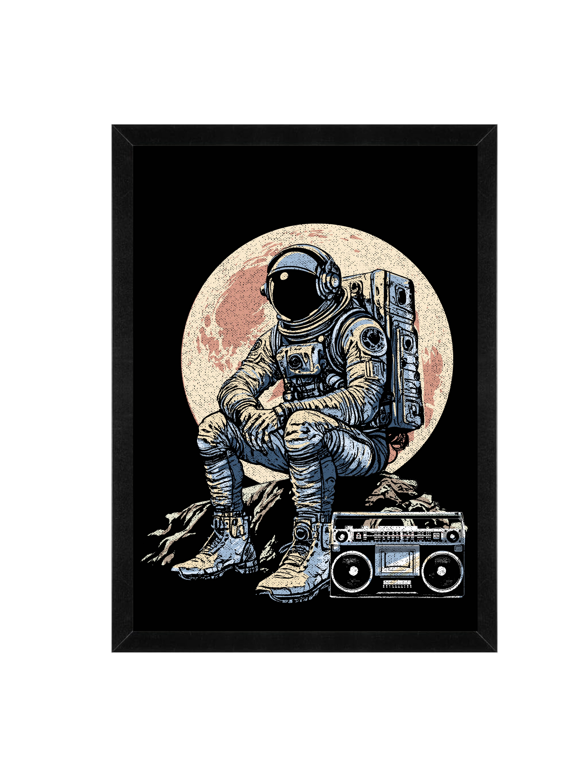 Cosmic Beats Wall Art Frame 12x16