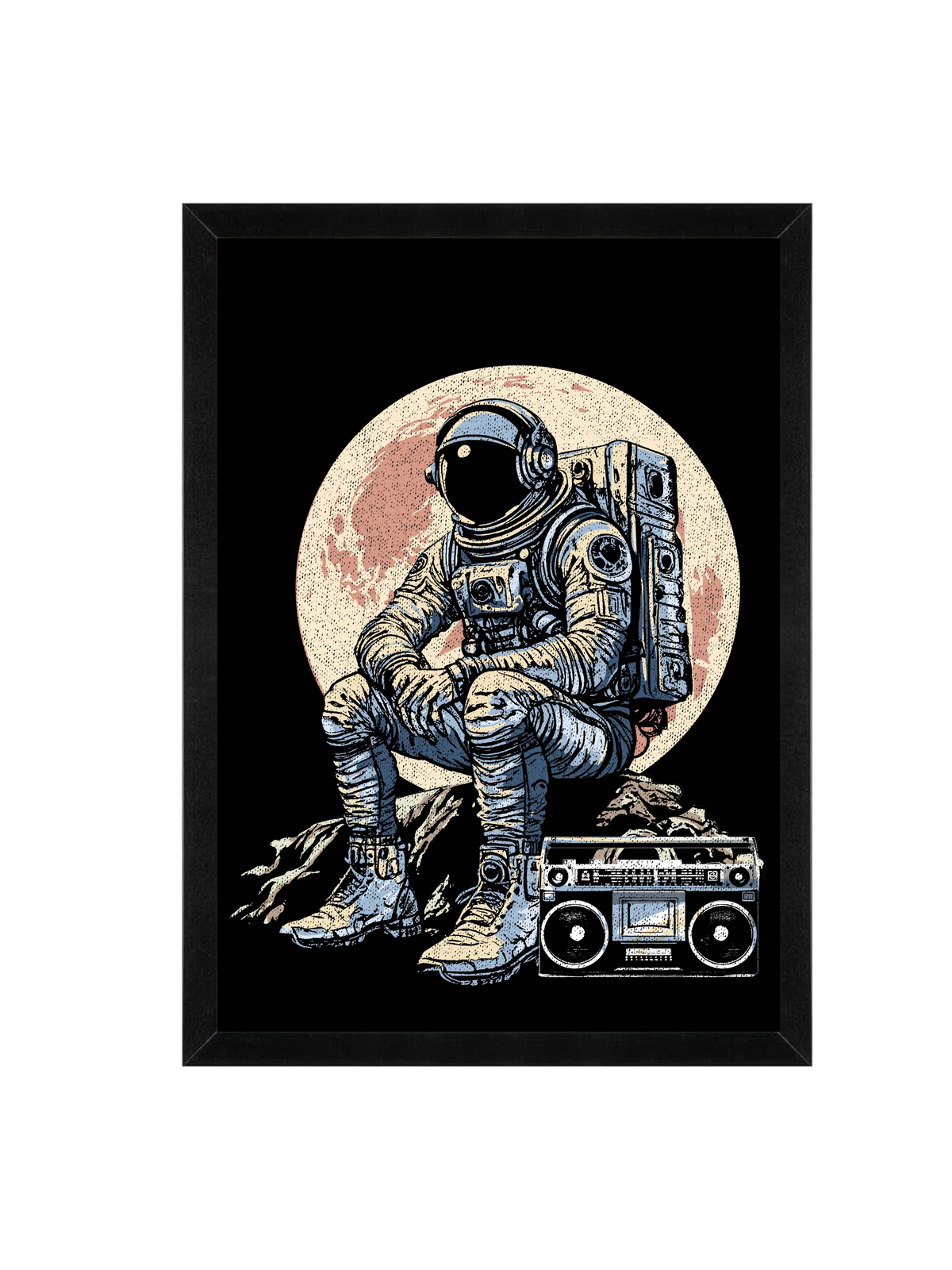 Cosmic Beats Wall Art Frame 12x16