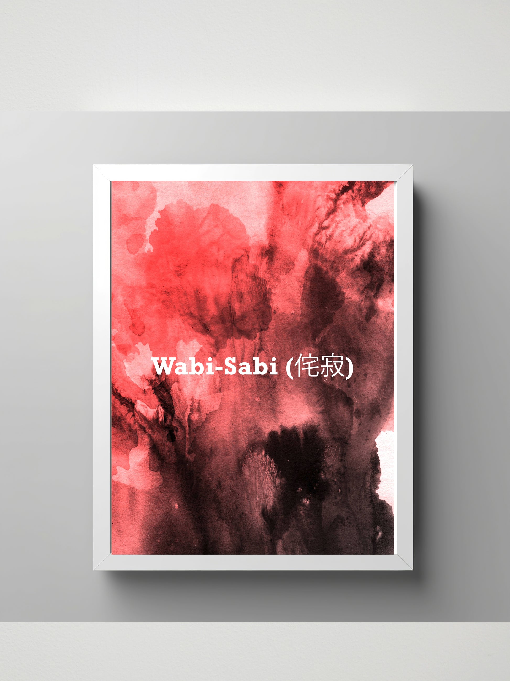 Wabi Sabi Wall Art Frame 12x16