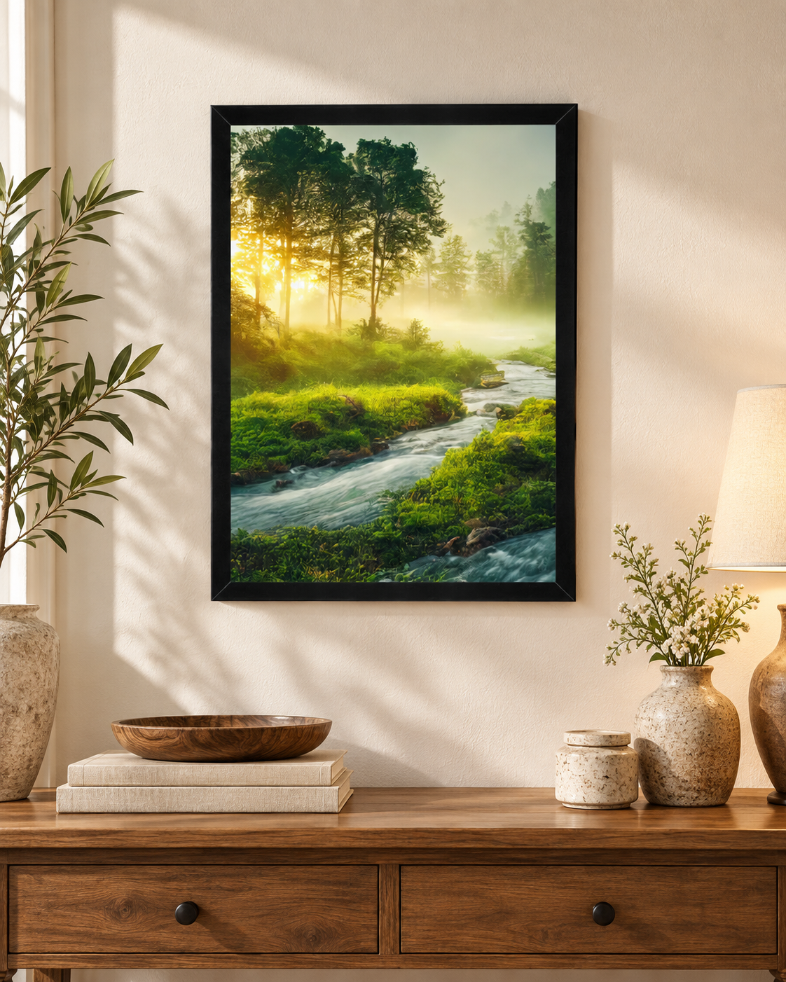 Nature's Cathedral Wall Art Frame 12x16