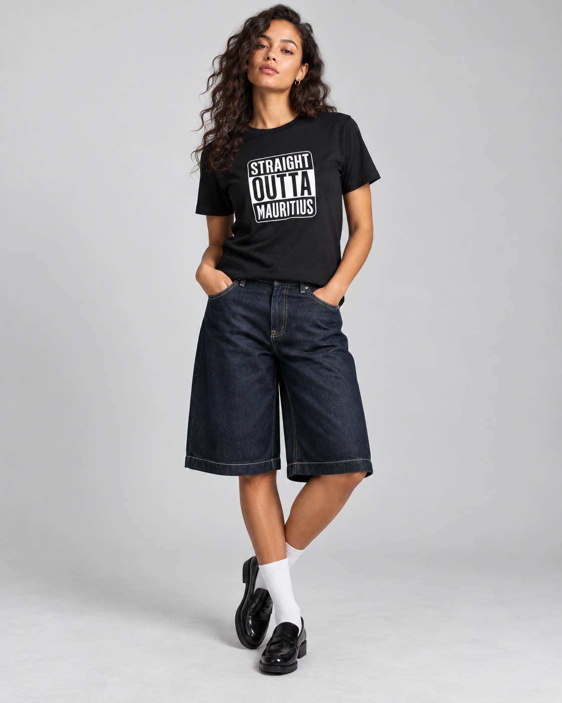Straight Outta Mauritius Heritage T-Shirt
