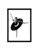 Ballet Vinyl Wall Art Print | Contemporary Music & Dance Poster 12 x16