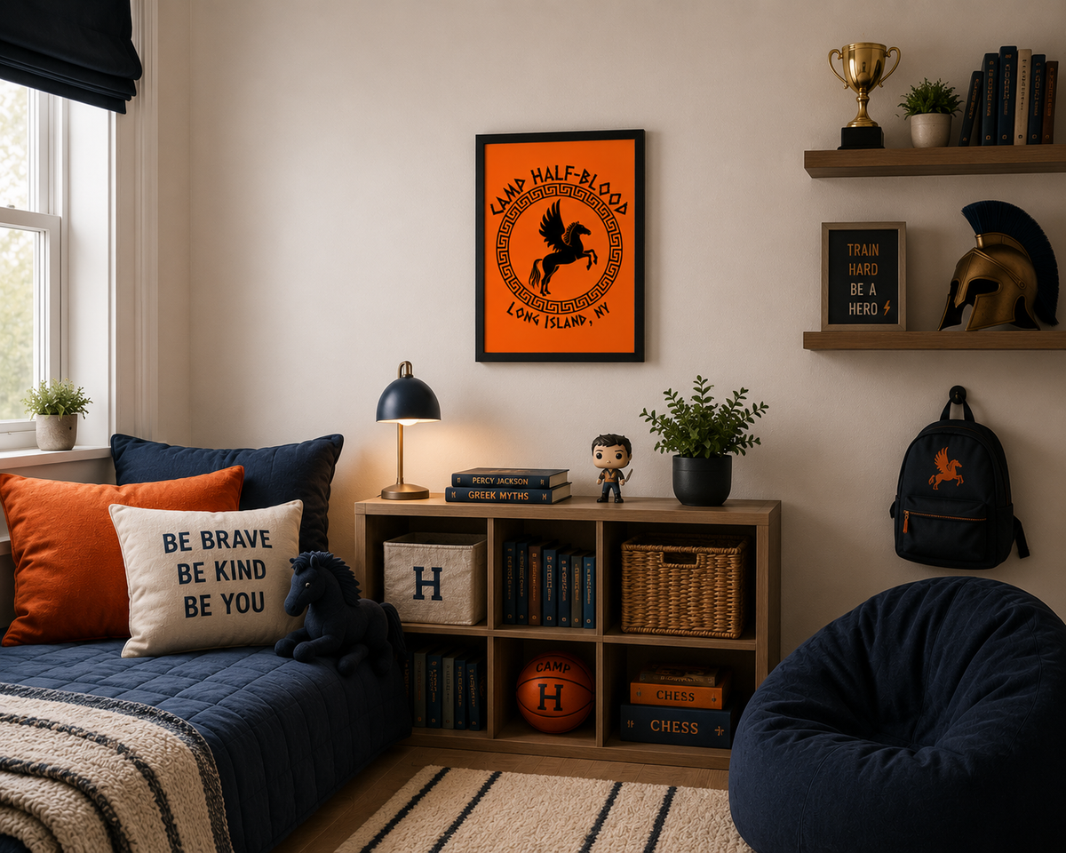 Camp Half-Blood Wall Art – Pegasus Statement Print (12x16)
