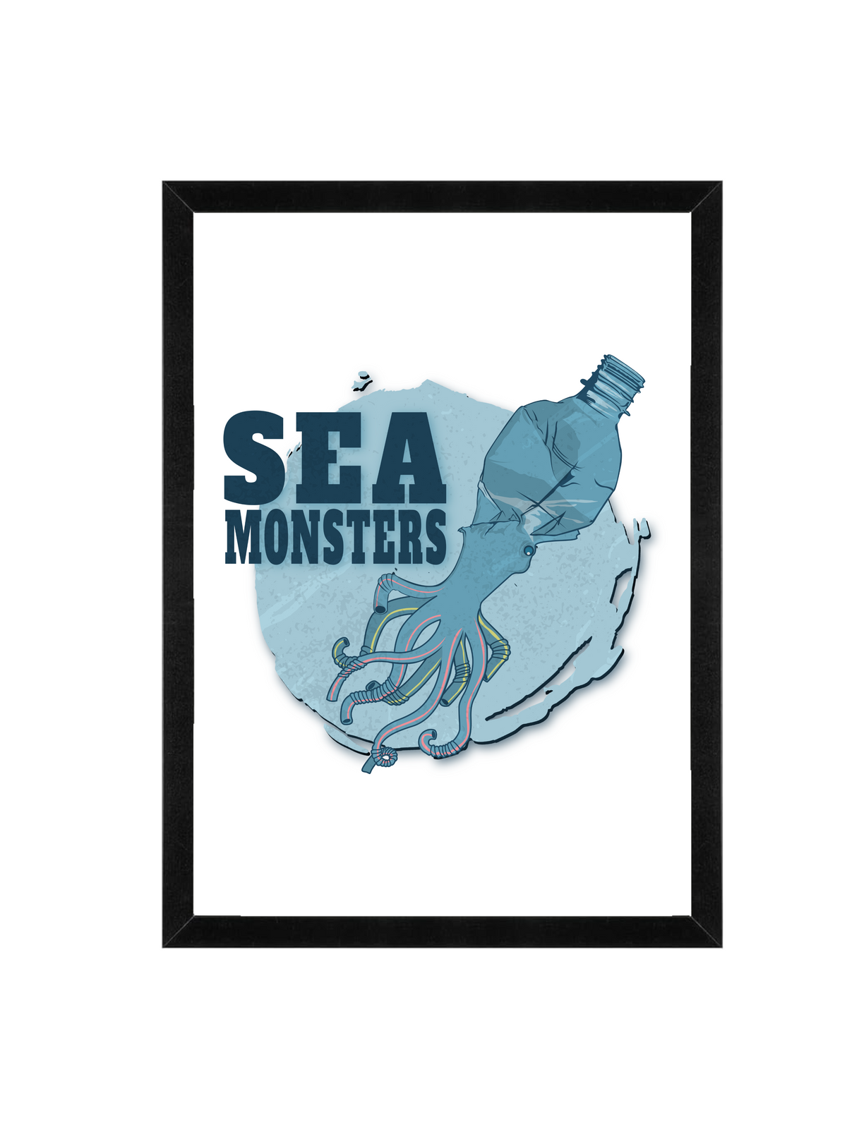Save Our Sea  Wall Art Frame 12x16
